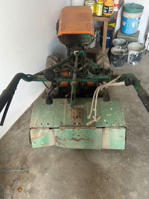 Motocultivador com freza