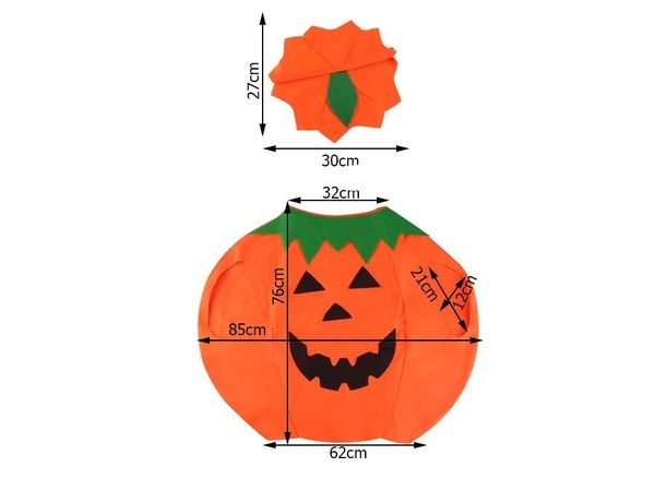 Kostium dyni przebranie strój na halloween dynia dla osoby dorosłej