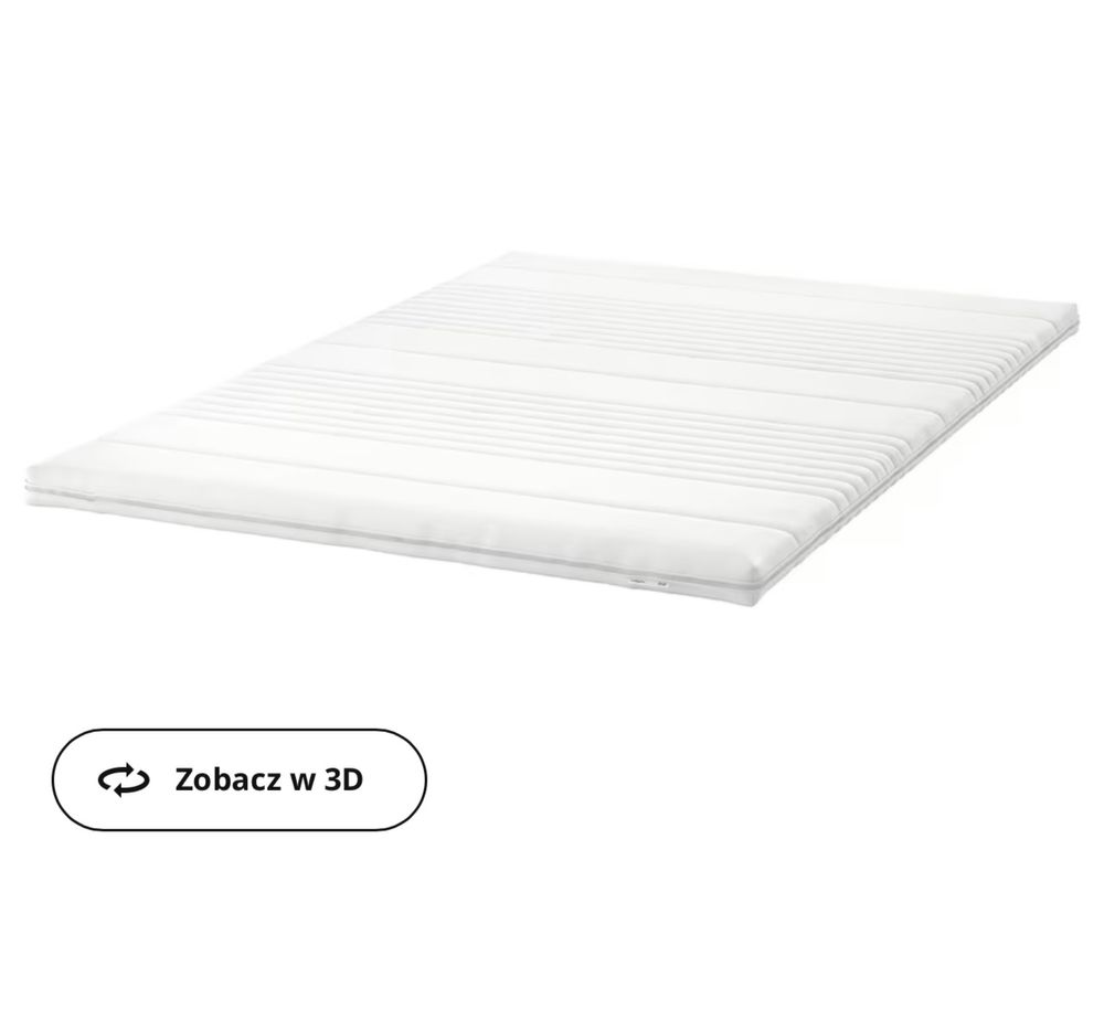 Materac pianka memory Ikea 140x200cm
