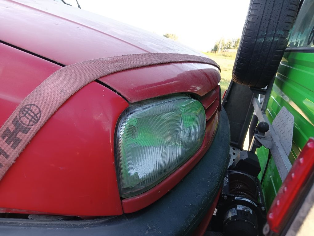 VW golf 3 lampy przód przedni maska pas chłodnice części wzmocnienie