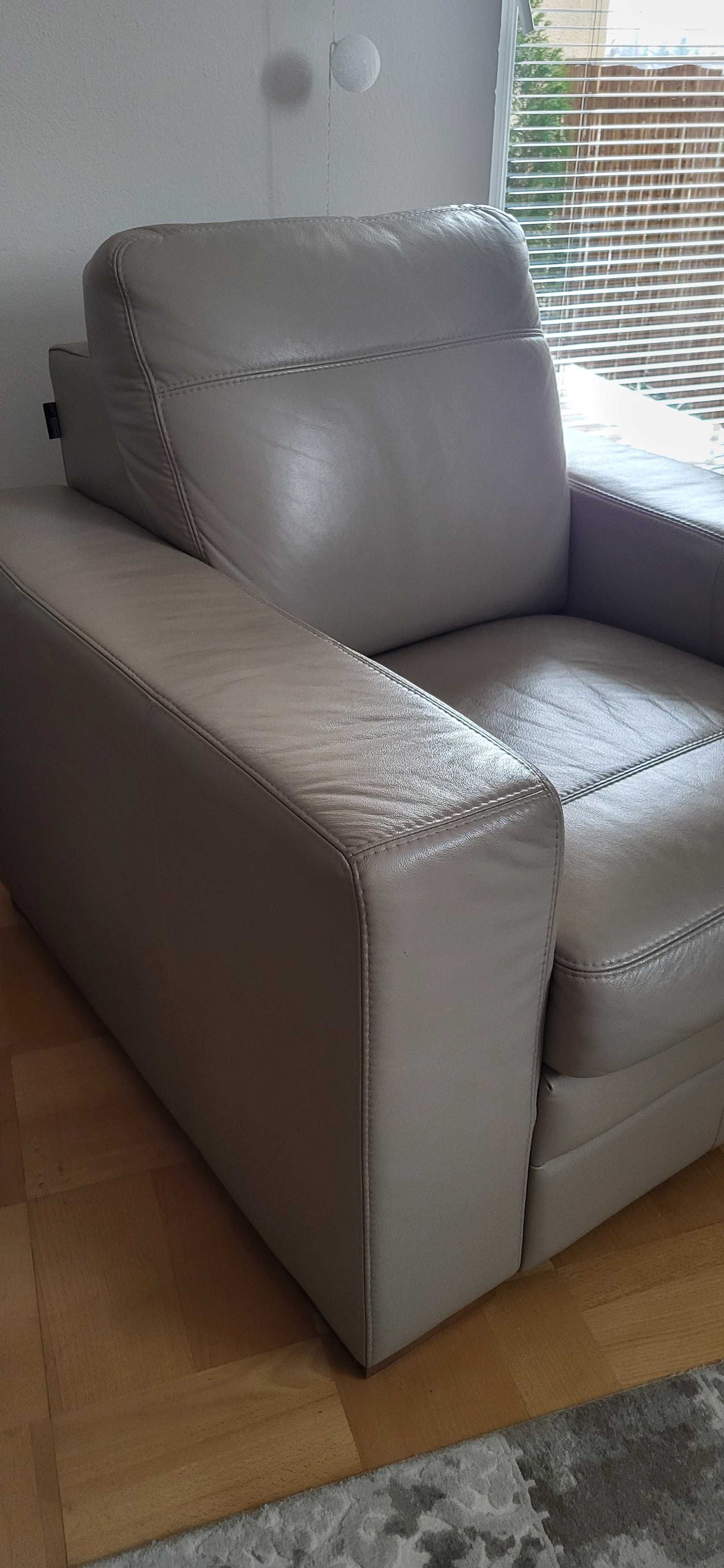 Fotel skórzany Helvetia Furniture