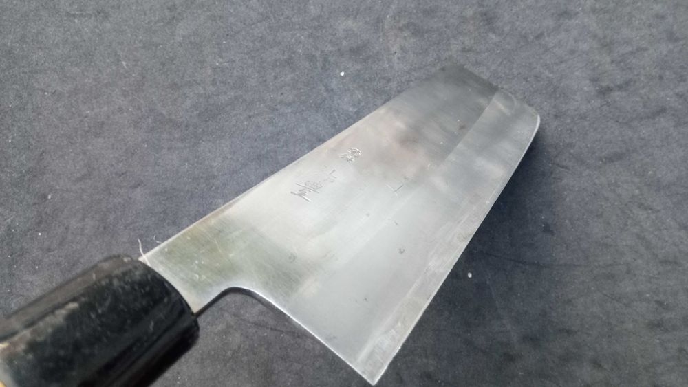 Nóż japoński nakiri stal węglowa