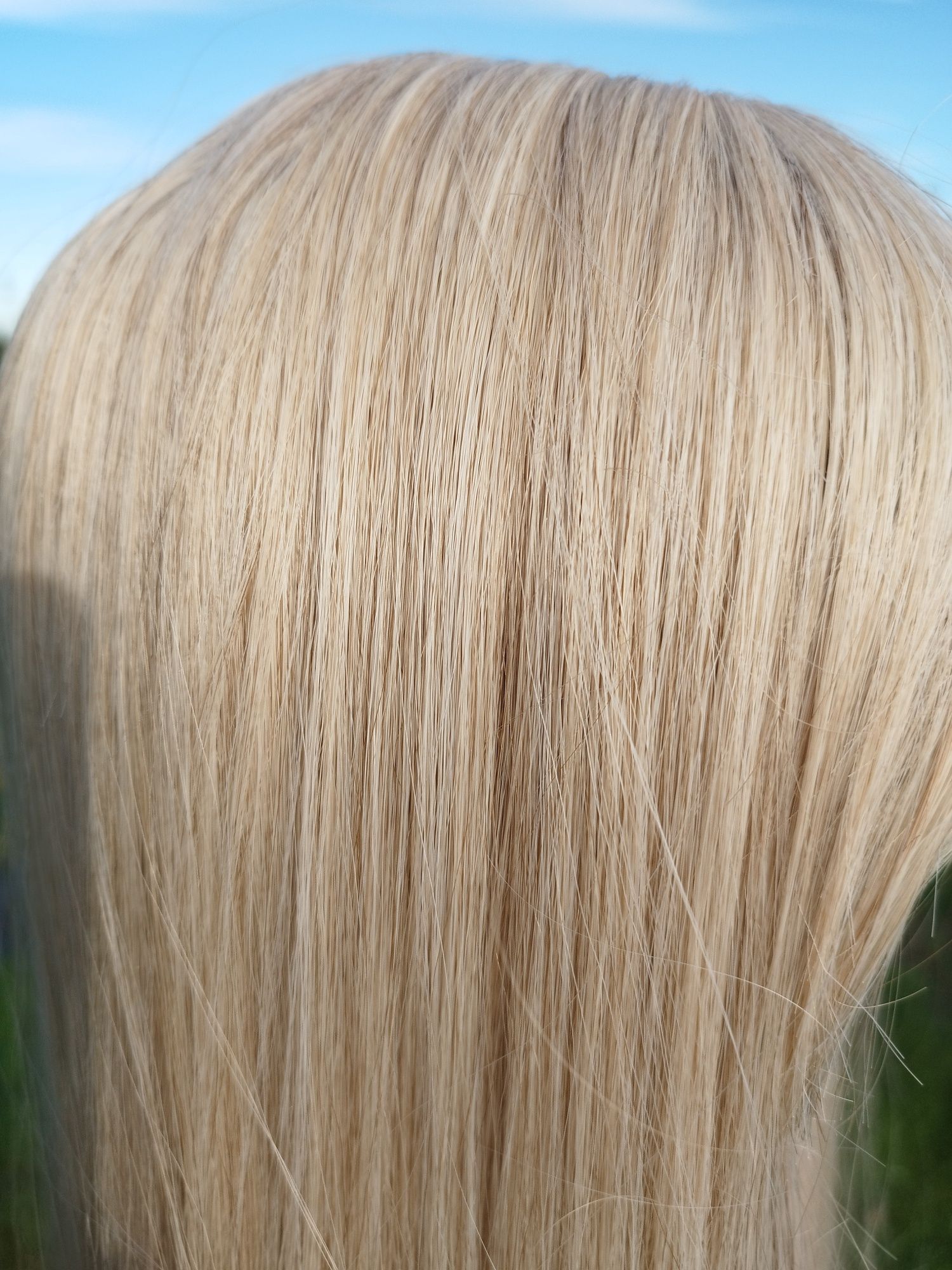 Peruka mieszany blond gratis opaska do peruk