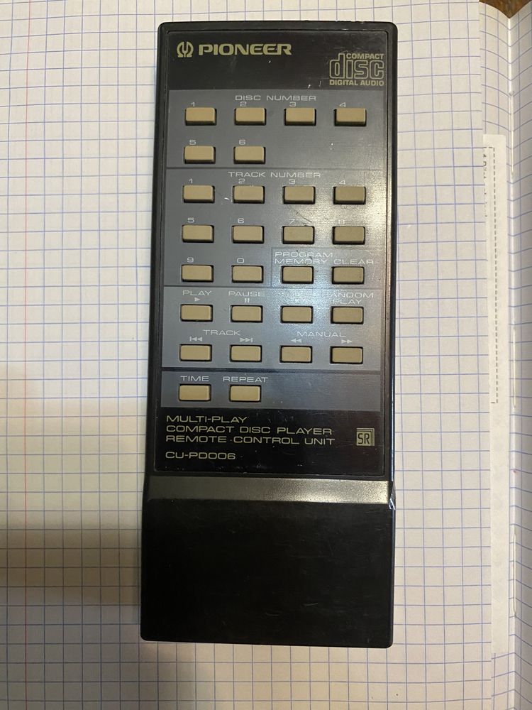 Pilot Pioneer do CD CU-PD006