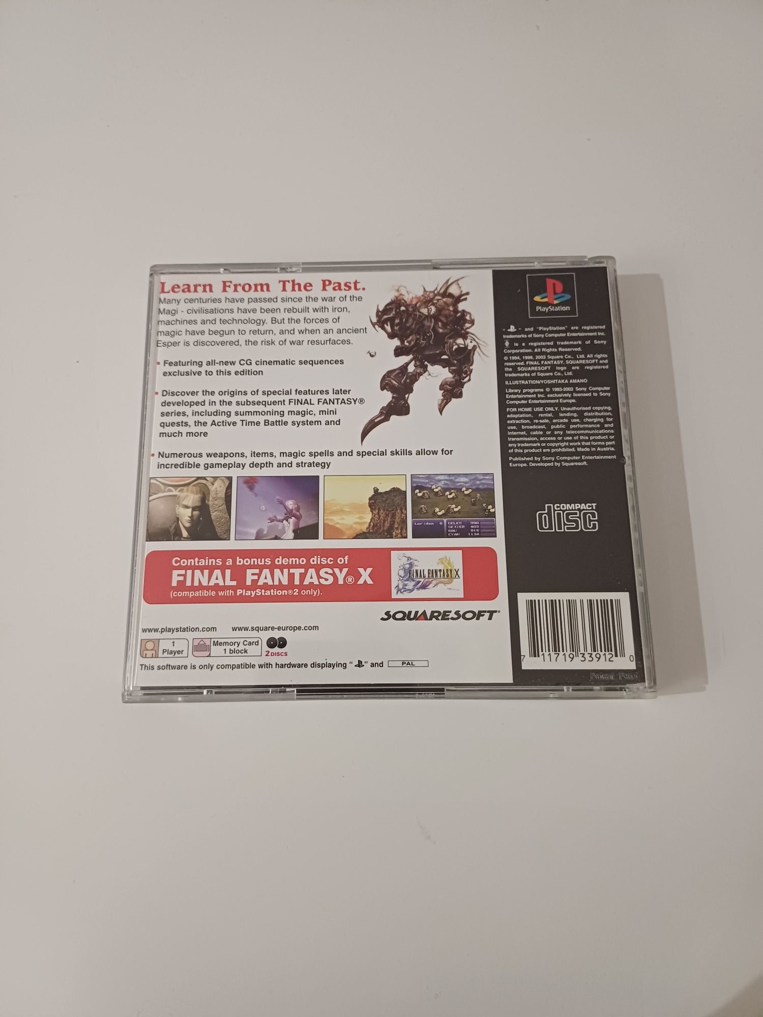 Final Fantasy VI Sony PlayStation PS1