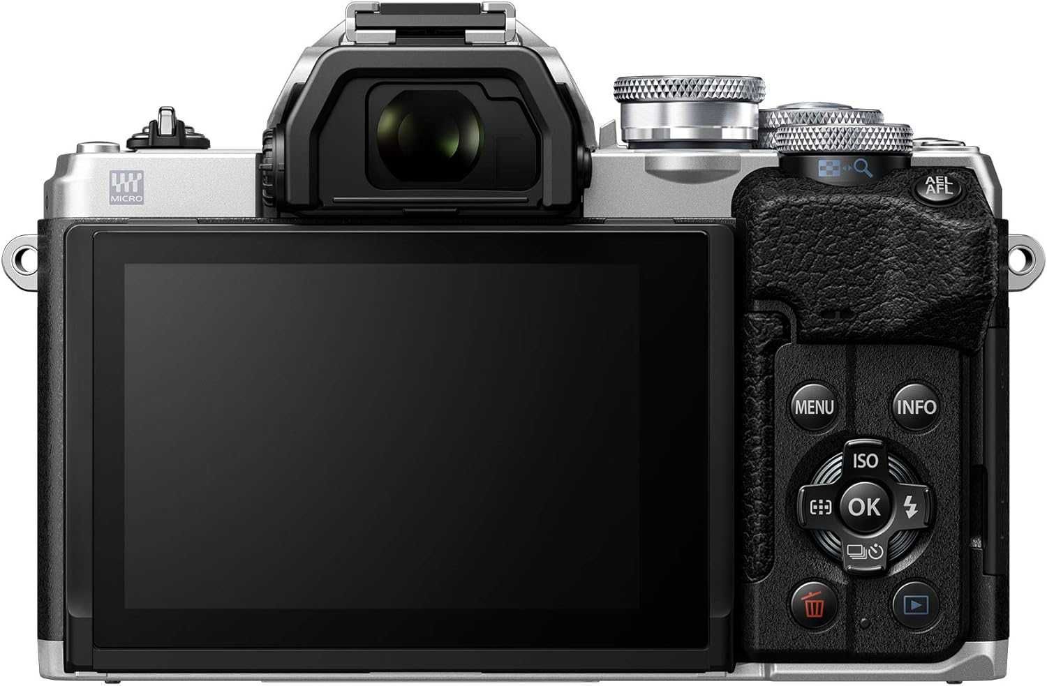 Беззеркальный фотоаппарат Olympus OM-D E-M10 Mark IV Body Silver