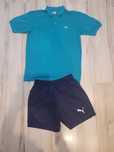 PUMA- spodenki + polo - S