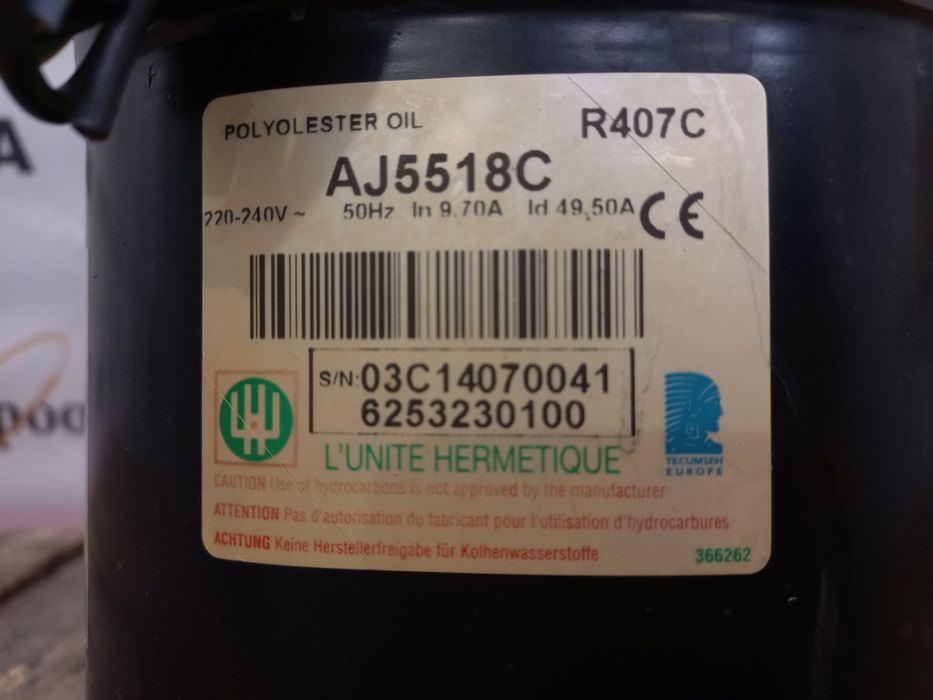 Компрессор Tecumseh AJ5518C