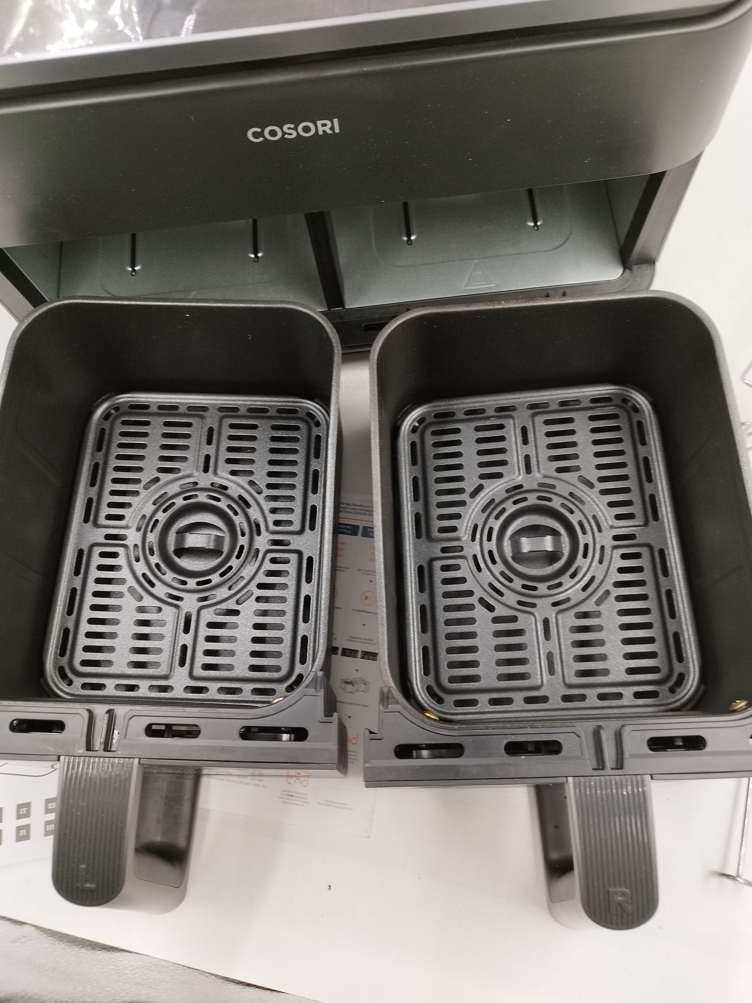 Cosori caf-r901 frytkownica XXL 8.5l dwie szuflady