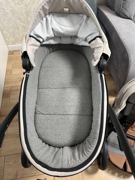 Коляска 2 в 1 Junama Space Beige 02, Візок дитячий, коляска