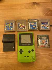Game Boy Color + 6 gier
