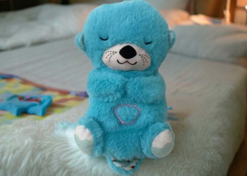 Wydra Szumiś Oddychająca przytulanka maskotka uspokajacz miś 32