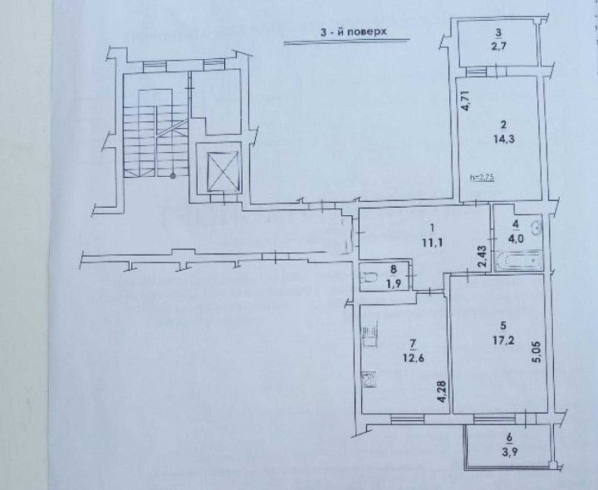 2 кім квартира 0цикл Полуботка 29 Новобудова Львів Личаківський рн