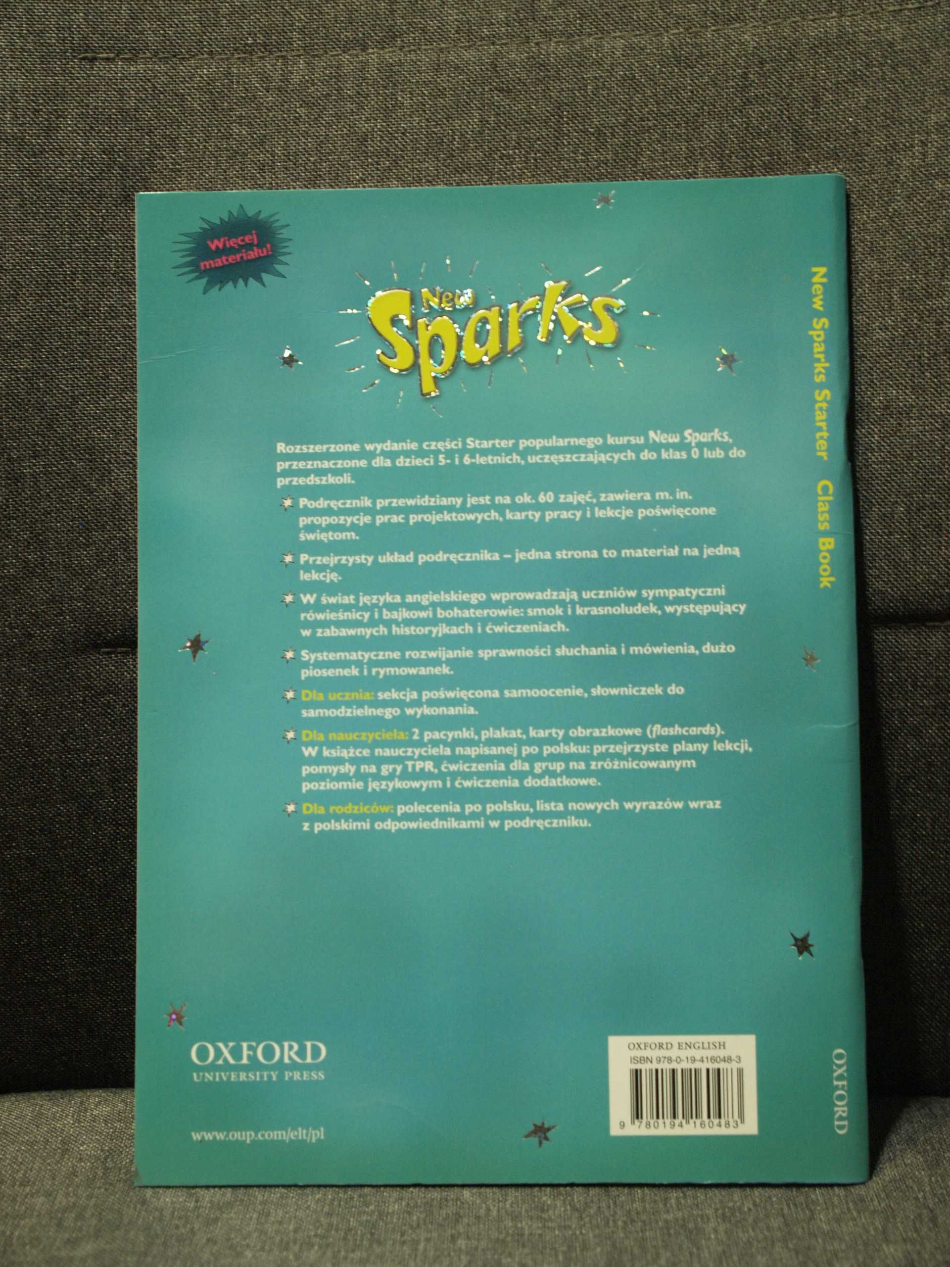 New sparks starter, podręcznik, Oxford