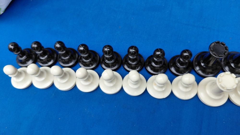 Шахи часів СРСР.  Пластмас