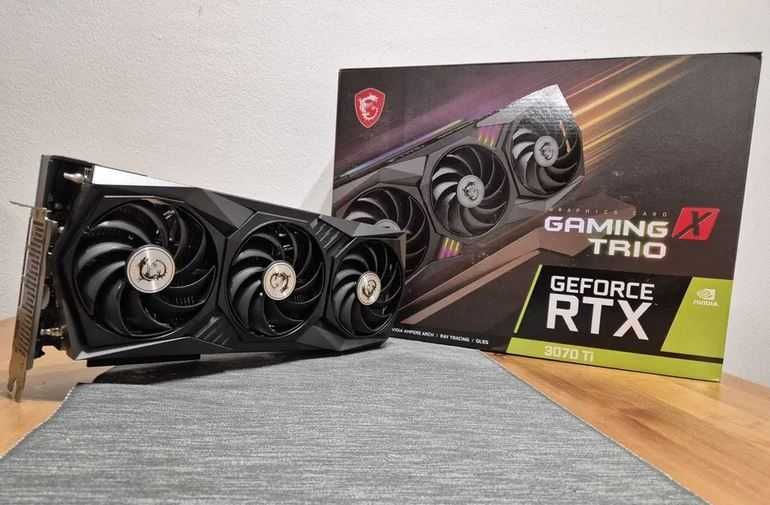 Najlepsza RTX 3070Ti Gaming X Trio -Gwarancja 05.2025 okazja!!