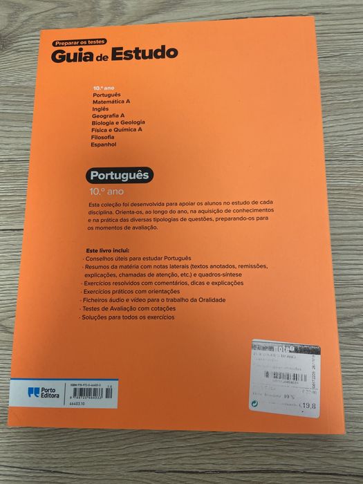 Livro de exame - Português