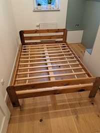 Rama łóżka drewniana 140x200
