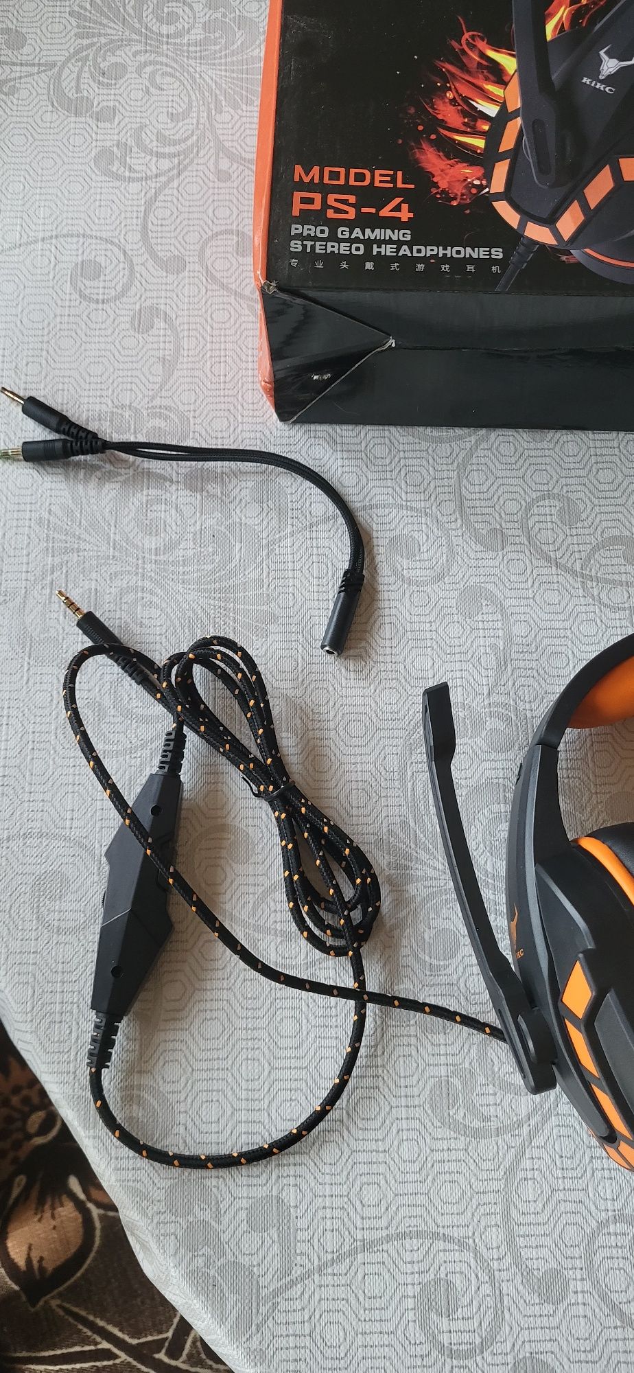 Nowe SŁUCHAWKI PS-4 gamingowe z mikrofonem KIKC PRO!
-Lekkie i bardzo