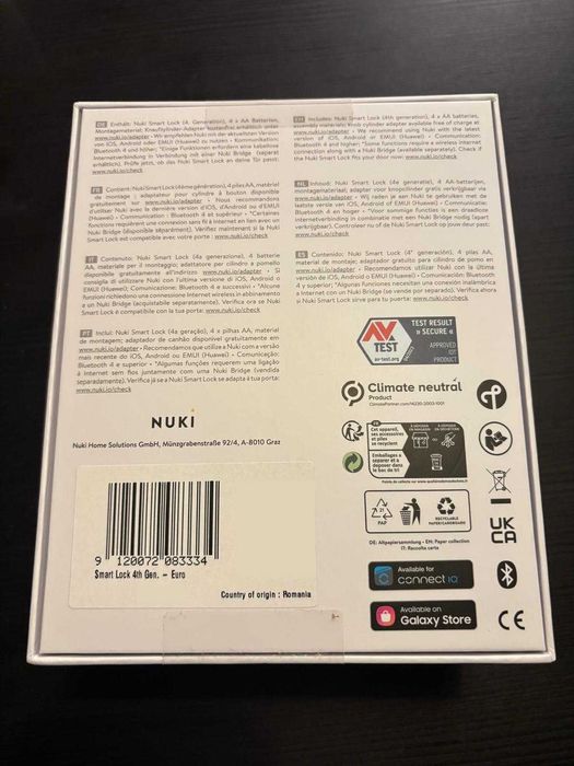 Nuki Smart Lock 4