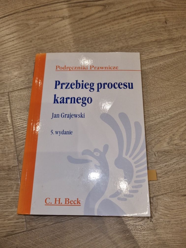 Przebieg procesu karnego - Jan Grajewski 5 wydanie