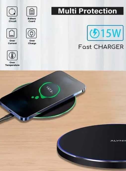 ładowarka indukcyjna fastcharge 15W USB-C
