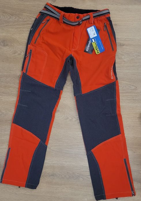 Spodnie trekkingowe Milo Atero XL Orange/gray Męskie Nowe z metką