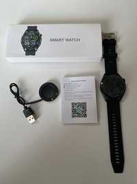 Nowy Smartwatch Męski czarny Bluetooth Rozmowy