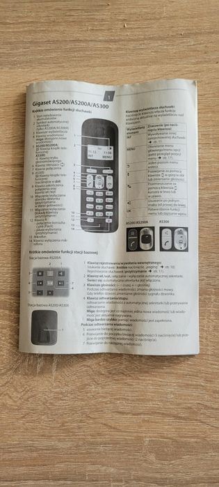 Sprzedam nowy telefon stacjonarny Gigaset as200