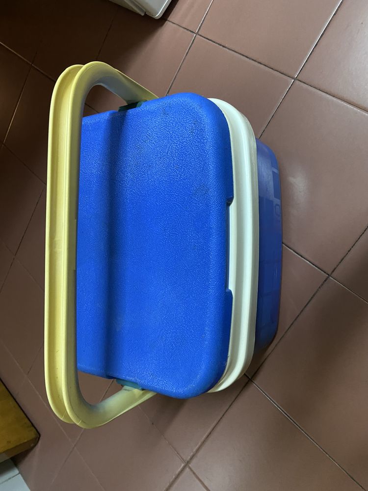 Geleira de 10 litros azul