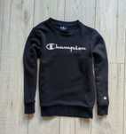 Champion świetna czarna bluza chłopięca 7/8 lat