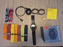 Gamin Fenix 5x sapphire - MEGA ZESTAW