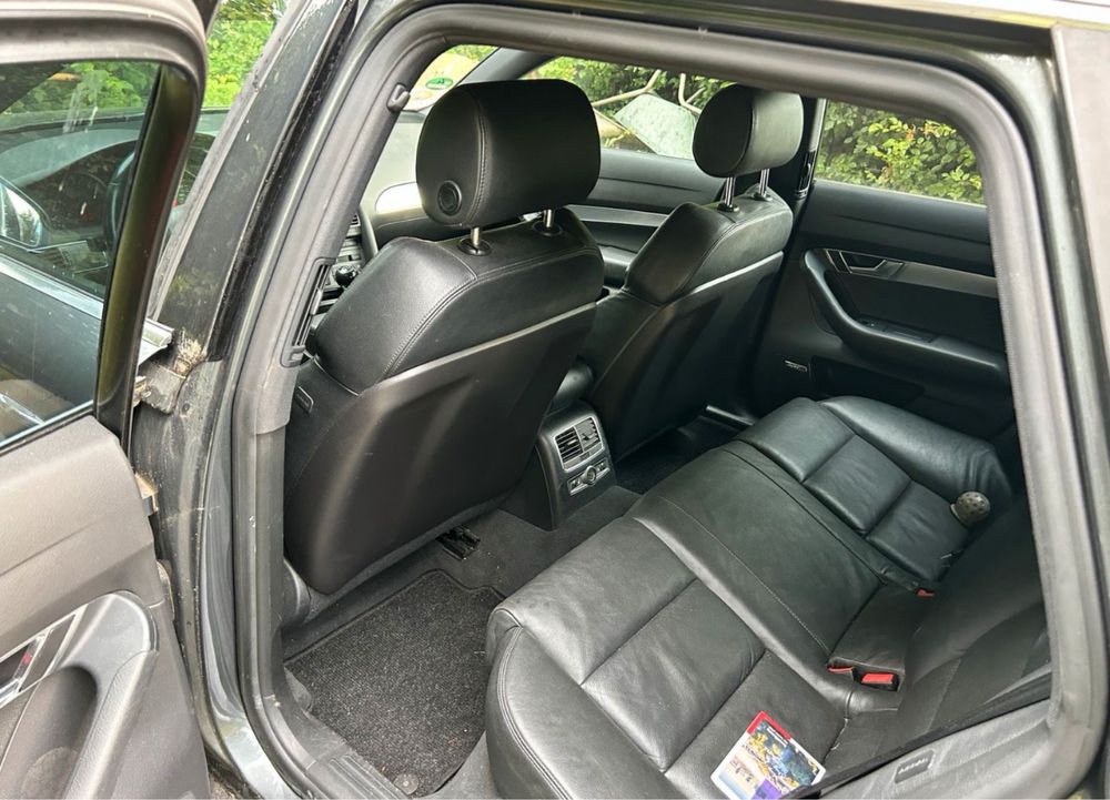 Zderzak maska blotniki lampy klapa skora audi a6 c6 silnik 3.0 tdi pas