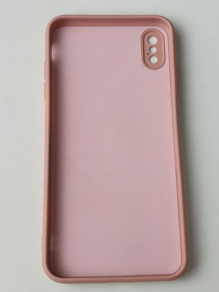 Etui iPhone XS Max - Nowe - Pudrowy róż - Pokorowiec