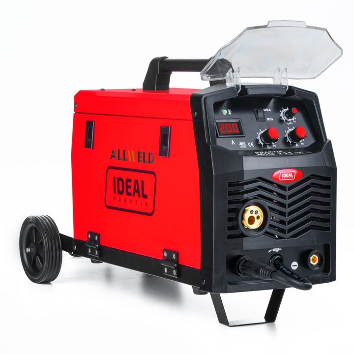 Półautomat Spawalniczy Ideal Praktik Mig 211 Igbt Mma Flux 230v 200a 3