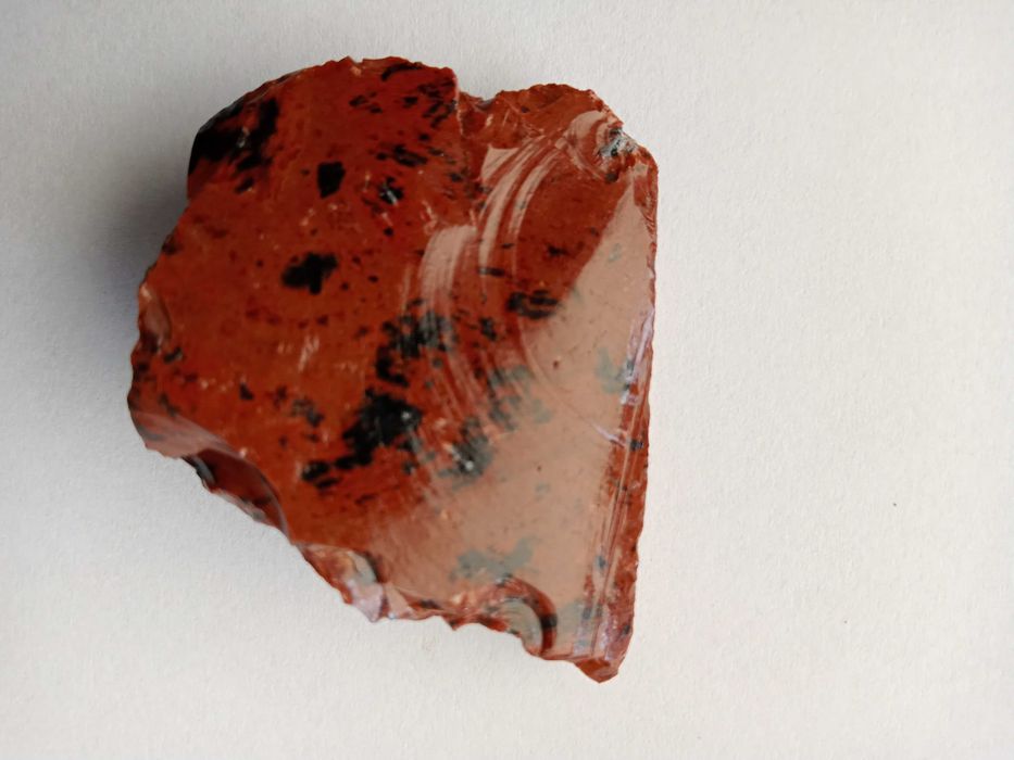 Obsydian mahoniowy Meksyk Sonora zestaw 17 sztuk duże okazy biżuteria