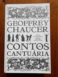 Livro “Contos de Cantuária" de Geoffrey Chaucer (ler descrição).