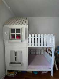 Łóżko piętrowe dziecięce 160x80