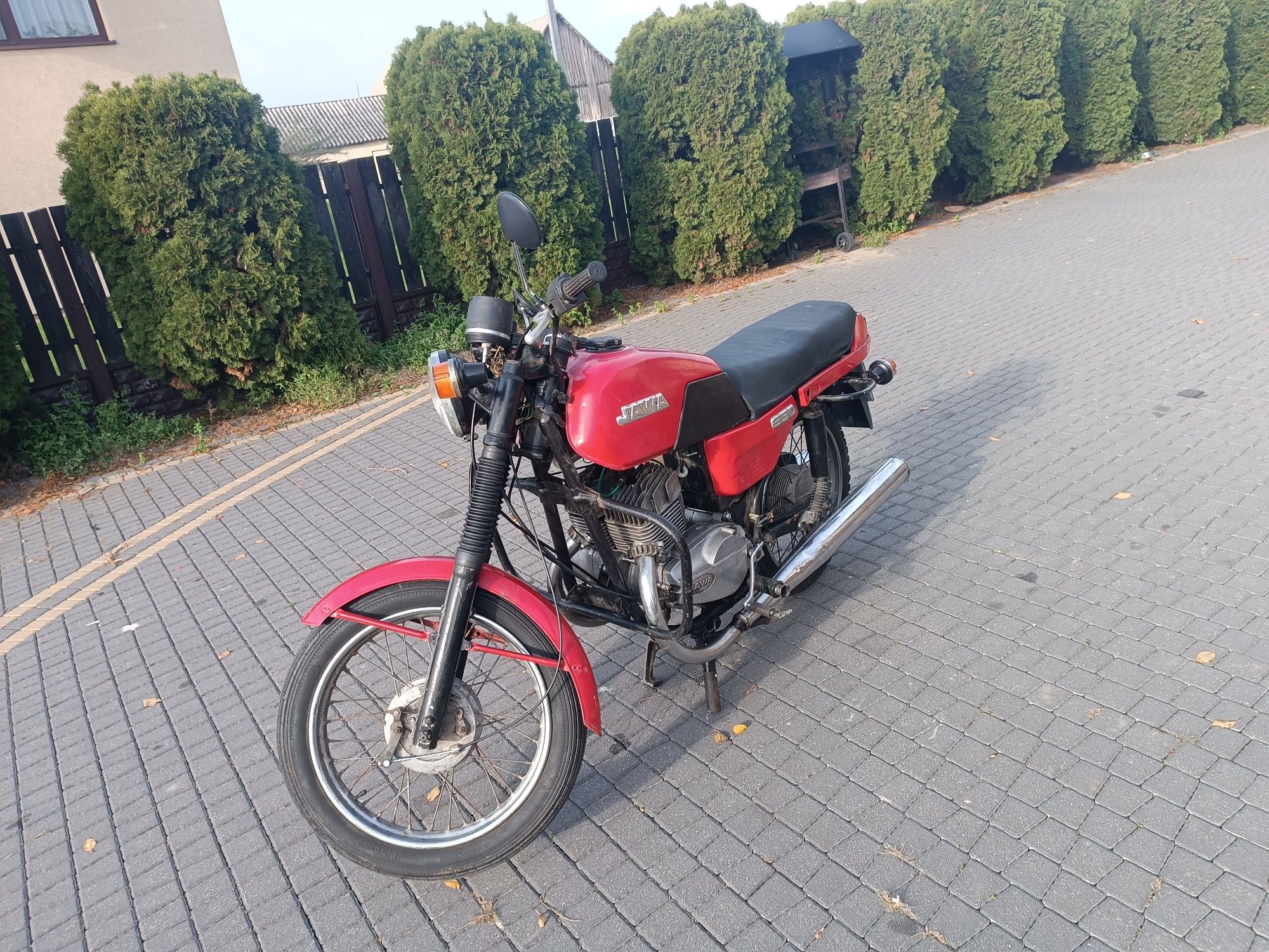 Jawa ts 350 zamiana zamienię motocykl quad cross prl auto bus itd