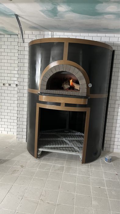 Forno isolado para pizaria