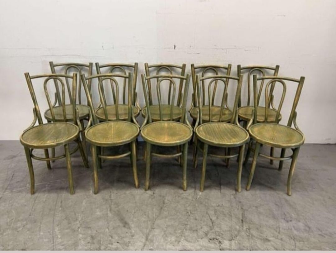Krzesła Thonet Fameg a 56 Radomsko Loft Vintage 40 szt.