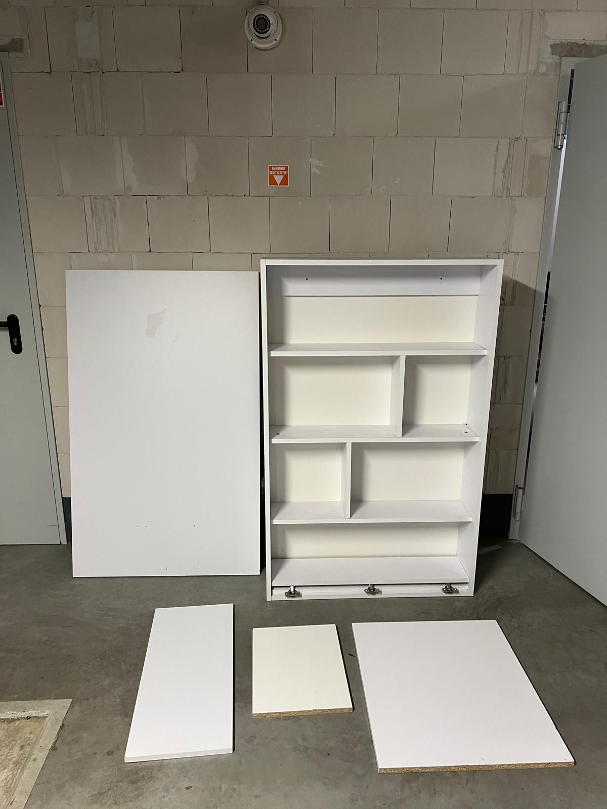 Stół/biurko rozkładany Espigo 120x80 wiszący biały