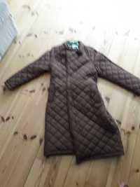 brązowy pikowany płaszcz XL JACOUELINE de YONG Nowy