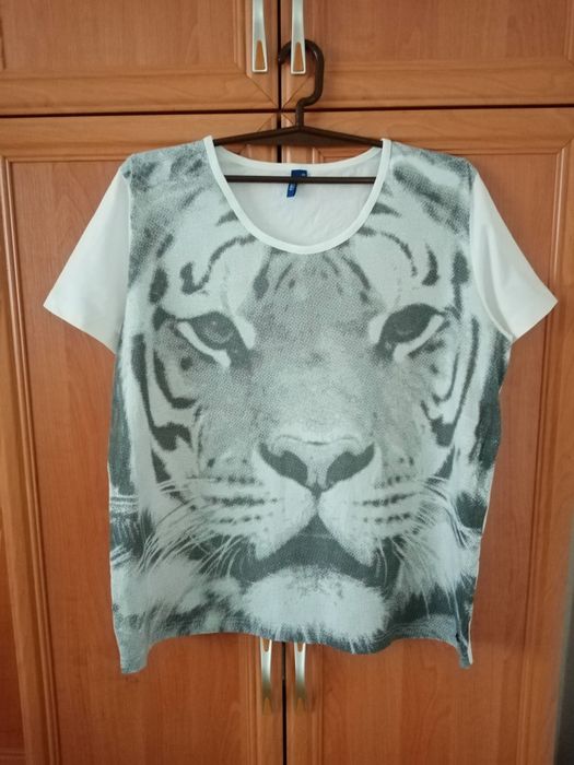 Cudowna bluzka kot tygrys 44 / 46