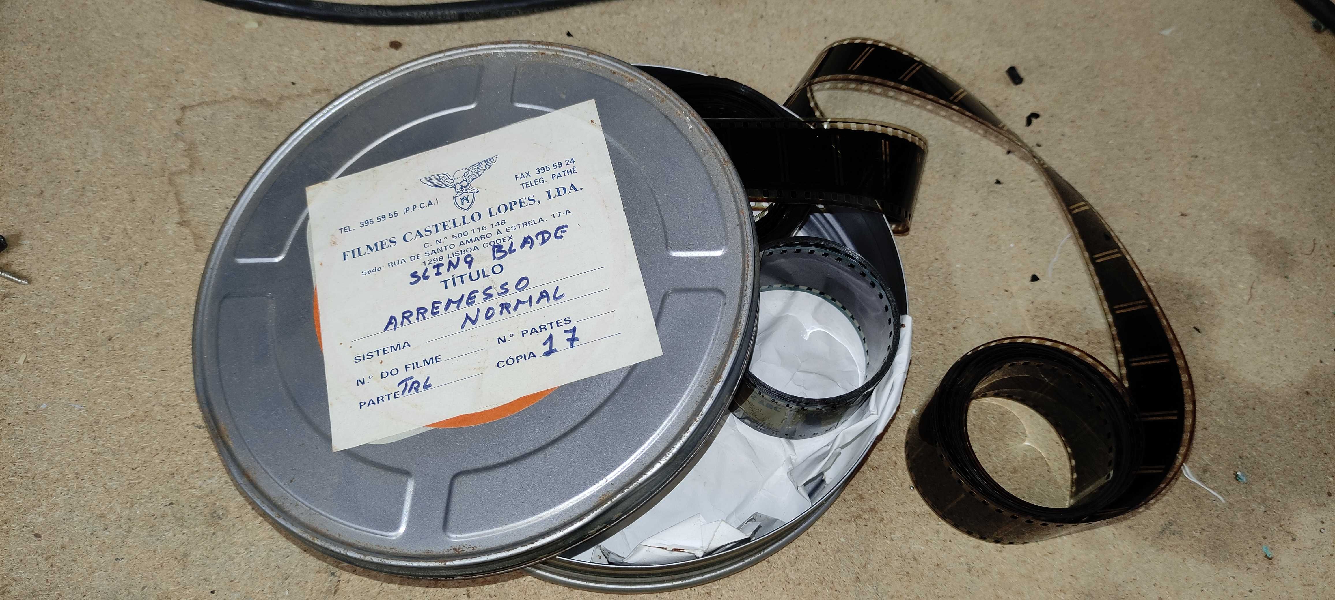 Caixas de Filmes Antigos 35mm