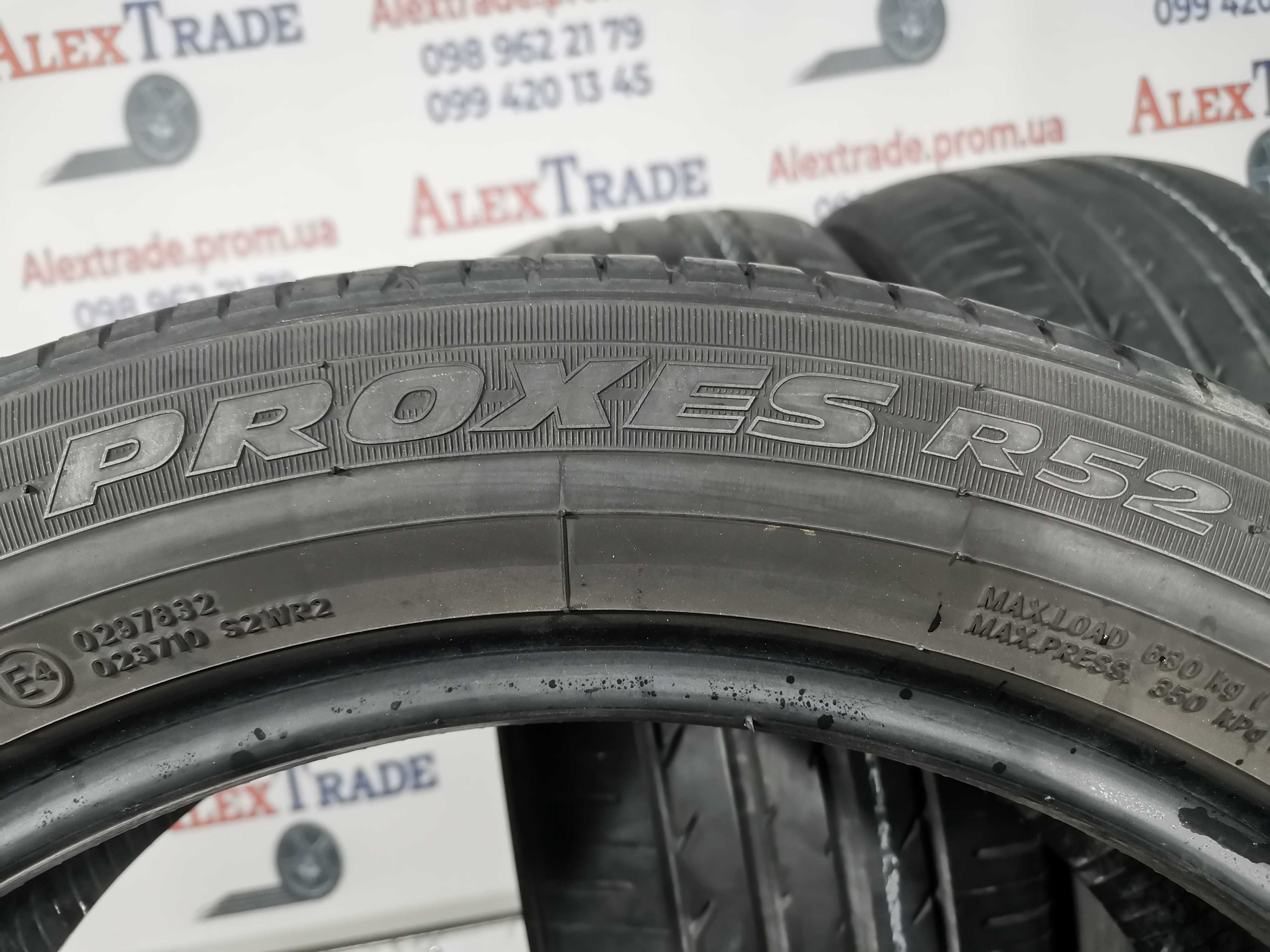 4 шт. 215/50 R18 Toyo Proxes R40 літні шини бу