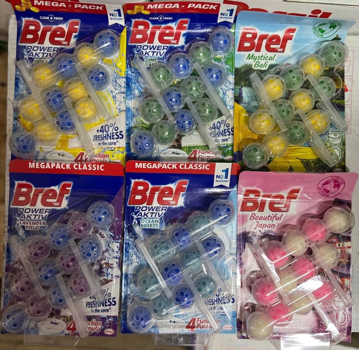 Bref Airwick Domestos Chanteclair средство для унитазов