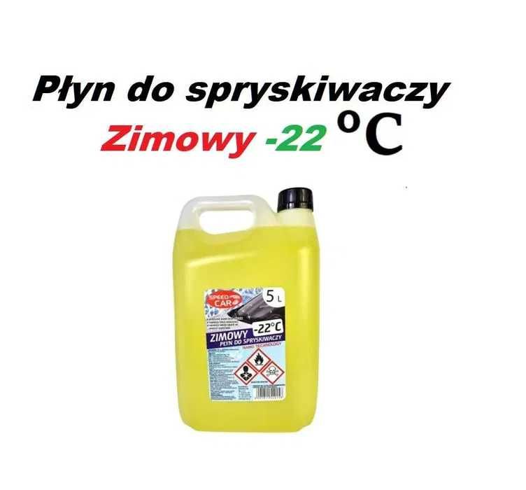 Płyn Zimowy do spryskiwaczy 5L  -22 Stopnie Cytrynowy FV