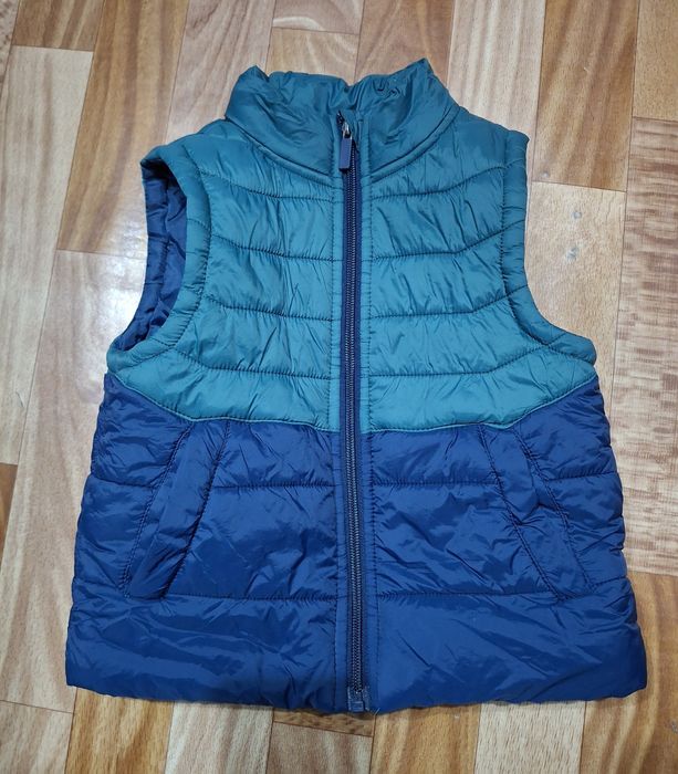 Жилетка для хлопчика In extenso р.6  110-115 см 5-7 років, синя зелена