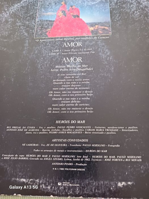 Discos de vinil antigos